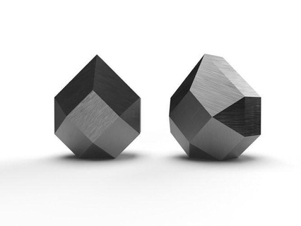 octogonal forme 3d modèle octogone géométrique poly polygone abstrait visages vr cube perspective mathématique décoration formes gemme cristal art 3d print model - Mito3D