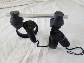 oculus rift magnetic gunstock gustock gaming vr headset virtual games toys 3d print model - Mito3D