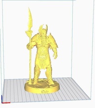 odin rey des dioses nórdico estatua escultura thor asgard jeux película vengadores hombre rígido ilustración arte personas hierro juegos juguetes 3d print model - Mito3D