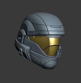 odst helmet 3d print file spartan cosplay art 3d print model - Mito3D