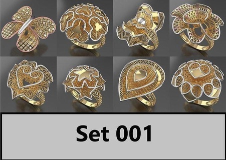 offer001 8ultra visão argolas moderno ultravisão anel ouro anéis prata livre ultra gemvision turco jcad joia jóias joalheria 3d print model - Mito3D