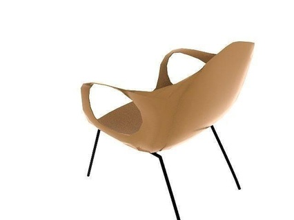 ofis sandalye moda zarif klasik sihir salon ev mobilya 3d print model - Mito3D