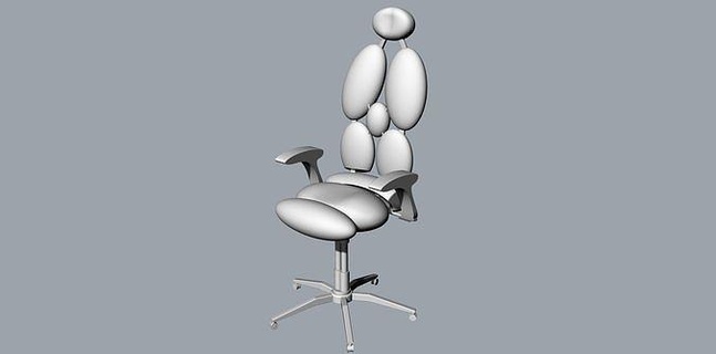 office chair architecture high rise house sofa desk computer street design 3d print model - Mito3D