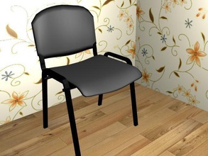 büro stuhl innere zuhause haus küche essen tafel zimmer krankenhaus 3d print model - Mito3D