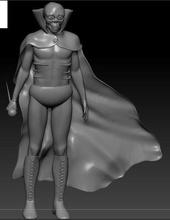 rabo bastão animação herói corpo super anatomia passatempo faça robótica 3d print model - Mito3D