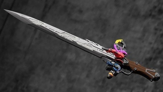 alto calibur rey oger Super Sentai powerranger arma Arte pasatiempo bricolaje diy 3d print model - Mito3D