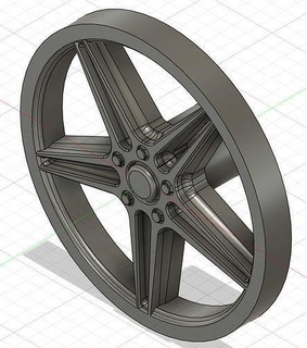 oip2 modelo diecast roda pneu borda veículo carro escala passatempo faça 3d print model - Mito3D
