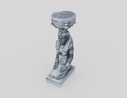 alt Ägypten Skulptur Statue Dekor Figur Büste Monument Statuette Buddha Haushaltswaren Linderung uralt Ruine Tempel Schrein Kunst Skulpturen 3d print model - Mito3D