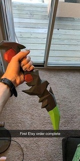 old school runescape abyssal dagger cosplay osrs games diy oldschoolrunescape 3d print costume accessories oldschool prop display toys game art scans replicas 3d print model - Mito3D