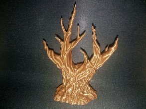 yaşlı ağaç sanat dekor tamamen <url> tablegame bitki heykel eski heykeller 3d print model - Mito3D