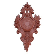 alte vintage Uhr Gesicht dial verzierte Antike jahrgang ornament Muster in der Weberei bas die Erleichterung bass cnc 3d drucken carving Skulptur Kunst Skulpturen 3d print model - Mito3D