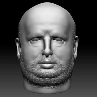 oleksandr turchynov escultura político cabeça estátua estatueta fracasso Ucrânia arte esculturas 3d print model - Mito3D