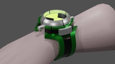 omnitrix extraterrestre fuerza ben10 ben10alienforce reloj cosplay juego juguetes ilustración tecnología diseño juegos 3d print model - Mito3D