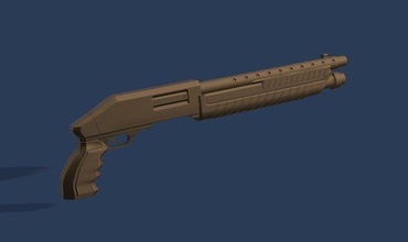 one12 scale 12ga shotgun replica harness tactical games toys 3d print model - Mito3D