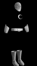 one12 scale moon knight armor kit marvel crescent boots wrists belt games toys 3d print model - Mito3D