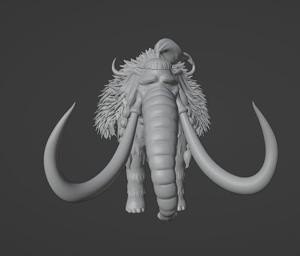 parça kriko mamut Kaido büyükanne luffy Zoro Sanji Sanat heykeller 3D print model - Mito3D