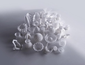 one spool of natural pla vase bowl gift model decoration house decor 3d print model - Mito3D