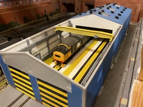 oo lokomotif tepeden vinç Uygun Guagemaster Fordhampton model demiryolu Gaugemaster hobi kendin yap tren bakım 3d print model - Mito3D
