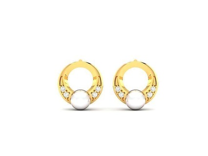 opal stone earrings diamonds special royalty white gold jewelry diamond gem jewel brilliant cad jewellery printable platinum gemstone ruby earring beauty 3d print model - Mito3D