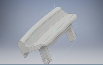 opel astra h bracciolo serratura leva apriscatole asrah passatempo fai settore automobilistico 3d print model - Mito3D