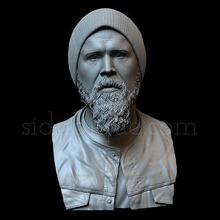 opie sons anarchy opie soa sonsofanarchy ryan hurst bust 3dprinting likeness realistic portrait character tv sidnaique art sculptures