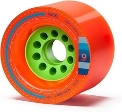 orangatang kegel 80mm 80a orange longboard wheel skateboard skate board rubber polyurethane hobby diy 3d print model - Mito3D