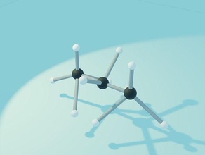 biologique chimie propane laboratoire tester docteur médical médicament science biologie micro santé scientifique microscopique bactérien infection microbiologie organisme molécule hôpital 3d print model - Mito3D