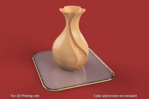 organico vaso 3d Stampa v3 fiore arredamento ceramica elegante arte artistico formosa casalinghi contenitore scultura pianta pentola sculture 3d print model - Mito3D