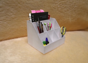 organizzatore casa carta office di scrittura pen disegno cosmetici strumenti tabella nota scuola modul accessori 3d print model - Mito3D