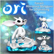 ori blind forest of wisps videogame video game console toy miniature fanart sculpture xbox games toys 3d print model - Mito3D