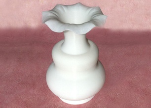 ambiance orientale vase maison de la fleur art table décor décorative salon-cuisine rose floral déco ornement lily 3d print model - Mito3D