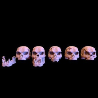 ork skulls 28mm 32mm resin wargame boardgame ork orc character game games toys games toys accessories game accessories  3d print model - Mito3D