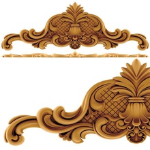 ornament art decoration design gold wood furniture decor cnc other 3d print model - Mito3D