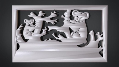 ornamento koala móveis jogos-brinquedos cadeira office vivendo tabela mesa de refeições interior peças a arte ferramenta moderno woog madeira poltrona cozinha definir estar sala jantar clássico jogos brinquedos 3d print model - Mito3D