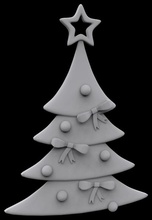 ornament tree house holiday winter season hanging celebration occasion seasonal greetings festive decorative christmas plant conifer printing accessories 3d print model - Mito3D