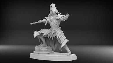 ornstein ejderha avcısı hayran sanat karanlık ruhlar heykel şövalye heykelcik kan yoluyla bulaşan balta minyatür koleksiyon şekil savaşçı oyuncaklar oyunlar elden yüzük yazı tahtası 3d print model - Mito3D