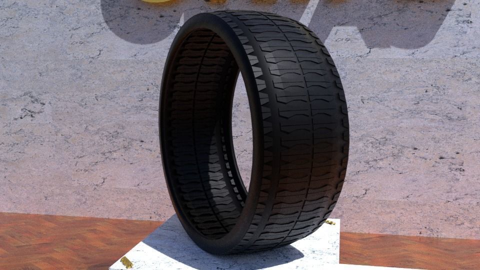 ortas pneu n ° 32 de game ready 3d imprimable jeux-jouets Impression voiture le camion des pneus la roue une low poly jeu prêt jeux les jouets d'autres 3D print model - Mito3D