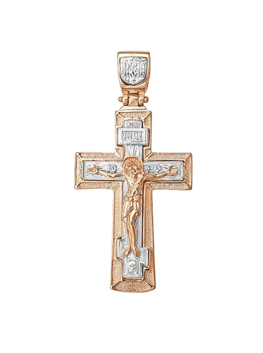 orthodoxe de la croix bijoux religion dieu symbole crucifixion religiou objet jesu chrétienne les orthodoxes canon résurrection bible nazareth pendentifs 3D print model - Mito3D