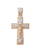 cruz ortodoxa la joyería de religión dios símbolo crucifixión religiou objeto jesu cristiana canon resurrección biblia nazaret colgantes 3d print model - Mito3D