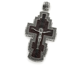 orthodox cross 3dmodel jewelery art silver design traditional sterling various models jewelry other 3d print model - Mito3D