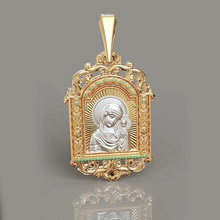 orthodox pendant jewelry jesu jesus christian bible religiou christ virgin religion love god orthodoxy christianity object pendants 3d print model - Mito3D