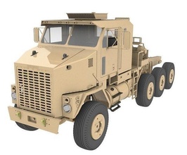 oshkosh m1070 modell rc chassis fahrzeug militär lkw 3dprint usa armeelastwagen hobby diy automobil hand 3d print model - Mito3D