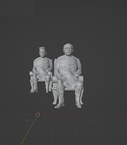 otto von Bismarck Ottovonbismarck Almanca diplomat Almanya Sanat heykeller 3D print model - Mito3D