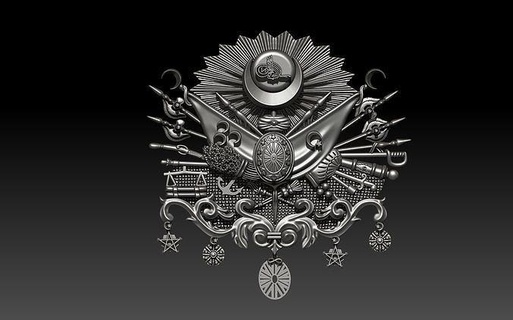 ottomano corretto gioielleria anelli argento diamante squillare moda oro gioiello sultano Padisah arte design ciondoli 3d print model - Mito3D