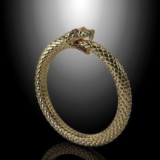 ouroboros serpiente anillo r 5 joyería joya oro plata cnc 3dprinted Moda diseño imprimible impresión prototipos anillos delicado platino 3d print model - Mito3D