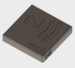 açık nfc konut hobi-diy kasa elektronik kutusu hobi diy mekanik parçalar 3d print model - Mito3D