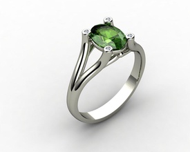 ovale squillare oro gioielleria moda diamante argento nozze anelli brillante fidanzamento bellezza engagement diamant 3d print model - Mito3D