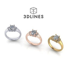 ovale squillare gioielleria platino design arte oro stampabile argento anelli gioiello diamante lusso moda gemma progettista nozze Fidanzamento brillante 3d print model - Mito3D