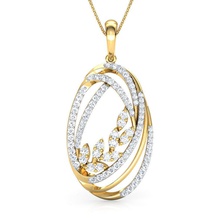 ovale enlacent pendentif bijoux boucle d'oreille cadeau or de l'anneau d'argent le diamant gem joyau imprimable bague fiançailles en engagem collier brillant la livre sterling anneau mode beauté pendentifs 3d print model - Mito3D