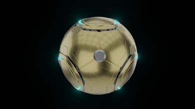overwatch - zenyatta s orb stl arquivos de impressão 3d prop esfera curador jogo cosplay traje jogos brinquedos 3d print model - Mito3D